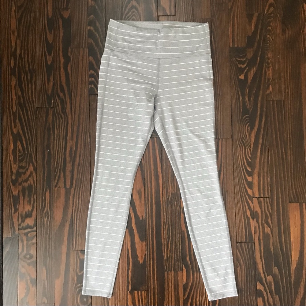 Striped Athleta Leggings
